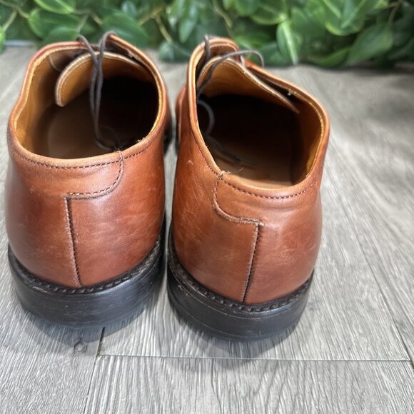 ALLEN EDMONDS Mens Size 10 D Byron Brown Leather Cap Toe Oxford Dress Shoes main image 4